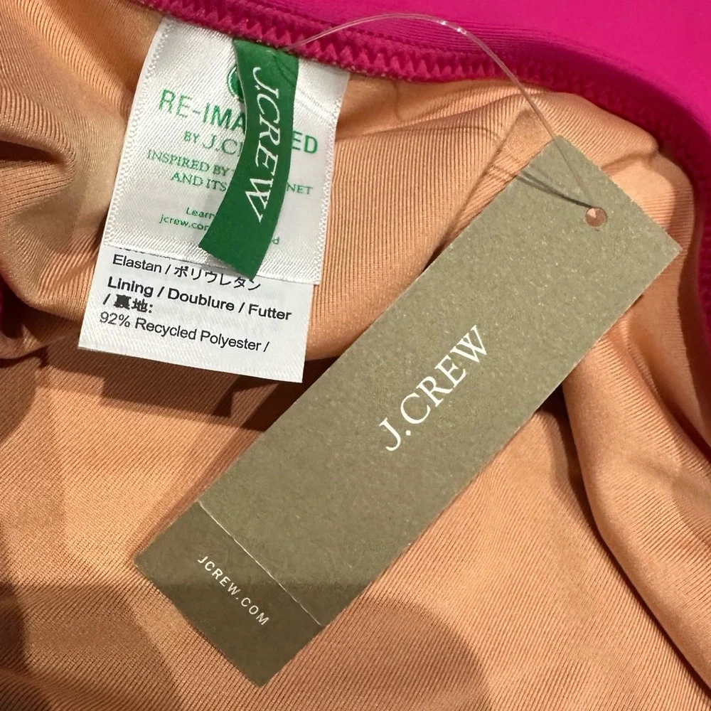 J. Crew Pink Bikini Bottom Size XXL New with Tag